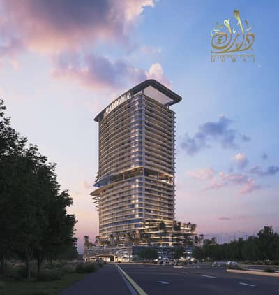فلیٹ 3 غرف نوم للبيع في مجان، دبي - StreetangleTwilight RV. png