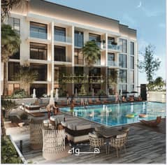 Two rooms and a hall for sale in the air project completed by installments