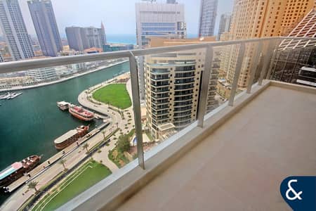 1 Bedroom Apartment for Sale in Dubai Marina, Dubai - Marina View | Large Balcony | One Bedroom
