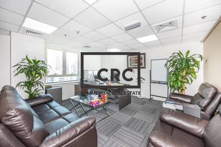 Office for Sale in Jumeirah Lake Towers (JLT), Dubai - Vacant | Fitted office for sale | DMCC License