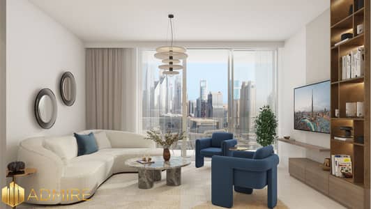 商业湾， 迪拜 1 卧室公寓待售 - Living_02 1. jpg