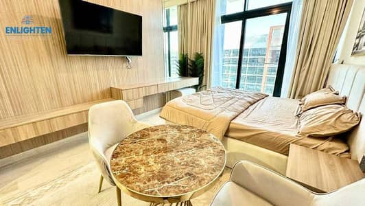 Studio for Rent in Meydan City, Dubai - Luxurious Furnished with Dewa & Chiller Bills