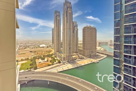 2 Bedroom Apartment for Rent in Business Bay, Dubai - Vacant | Unfurnished | Canal View