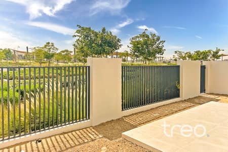 4 Bedroom Townhouse for Rent in The Valley by Emaar, Dubai - Single Row | Park Facing | Available now