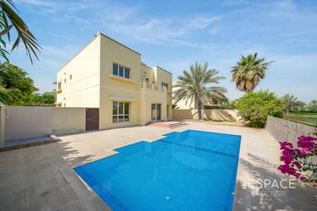 5 Bedroom Villa for Rent in The Meadows, Dubai - Upgraded | Lake View | Private Pool
