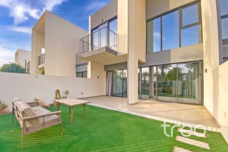 3 Bedroom Townhouse for Rent in The Valley by Emaar, Dubai - Single Row | Park Facing | Available Now