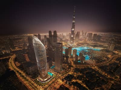 استوديو  للبيع في وسط مدينة دبي، دبي - Skyblade Exterior-1. jpg