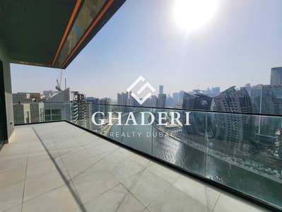2 Bedroom Apartment for Rent in Business Bay, Dubai - Spacious | Full Canal Burj View | High floor