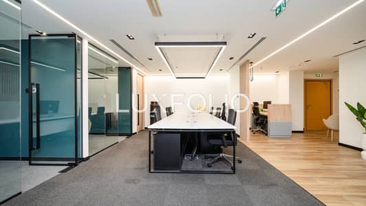 Office for Rent in Jumeirah Lake Towers (JLT), Dubai - Luxury Fit Out | Fully Furnished | Grade A