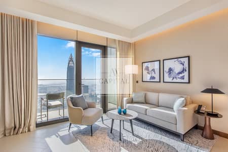 2 Bedroom Flat for Sale in Downtown Dubai, Dubai - Highest Floor | Corner Unit | 04 Series | Sea View