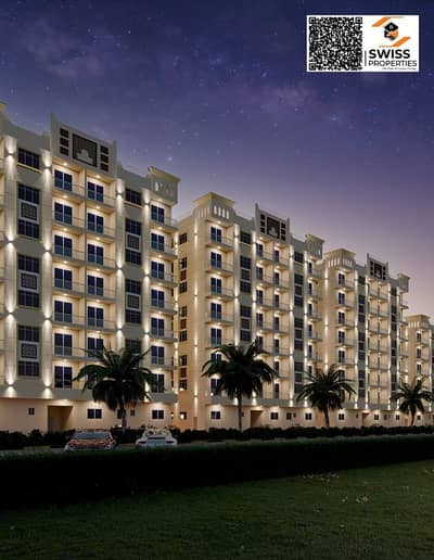 شقة 2 غرفة نوم للبيع في الياسمين، عجمان - Al-Ameera_Exterior_01_G5_G7_night. png