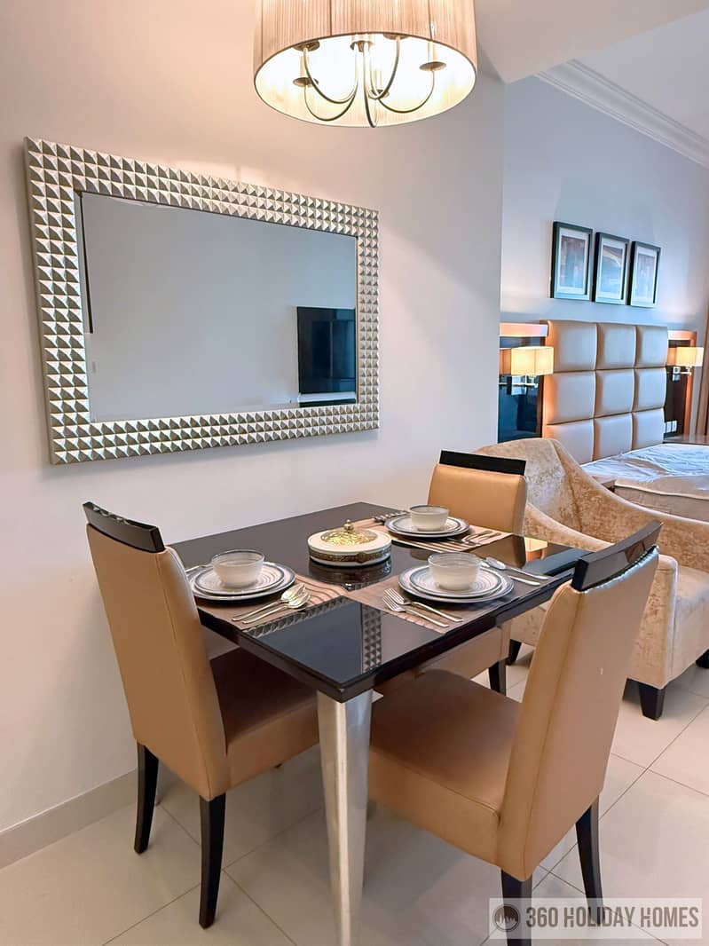 Spacious Studio | Balcony | High Floor | Capital Bay - Image 7