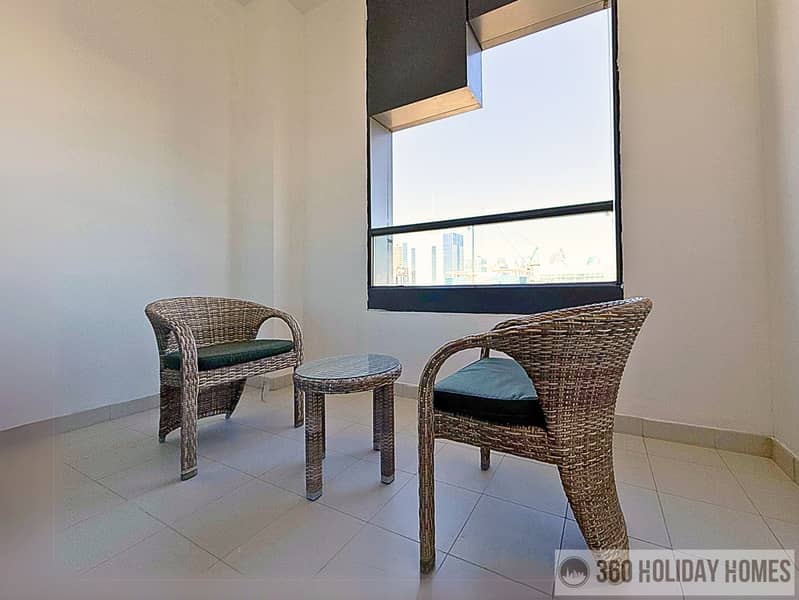 Spacious Studio | Balcony | High Floor | Capital Bay - Image 8