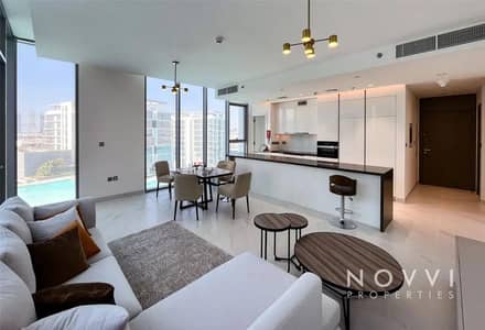 2 Bedroom Flat for Rent in Mohammed Bin Rashid City, Dubai - Lagoon View | Furnished | Available Now