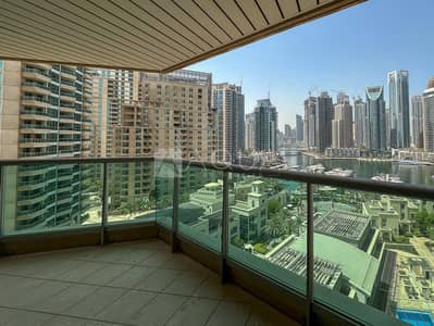 2 Bedroom Apartment for Rent in Dubai Marina, Dubai - Spacious 2BR | Marina View | Chiller Free