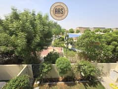 Spacious 4BR+Maid Pool & park Facing Townhouse Villa For Rent 195k