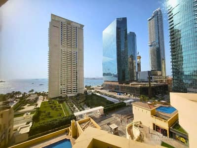 2 Bedroom Apartment for Rent in Jumeirah Beach Residence (JBR), Dubai - Sea View | Best Location | Vacant