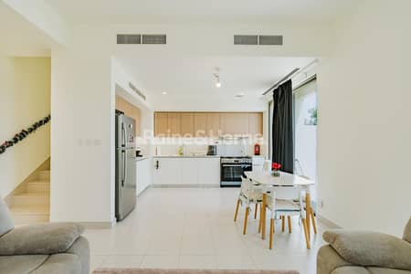 4 Bedroom Townhouse for Rent in Dubai South, Dubai - Single Row | Near Pool and Gym | Corner Unit