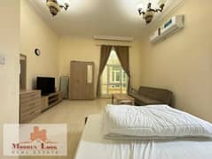 M/3600 Brand New 1st Tenant Fully Furnished Studio Separate Kitchen Glass Shower Washroom In KCA