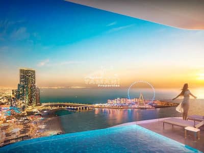 Studio for Sale in Jumeirah Beach Residence (JBR), Dubai - Guaranteed ROI | Sea and Palm view | Best price