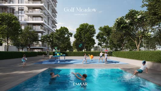 3 Cпальни Апартаменты Продажа в Дубай Саут, Дубай - GOLF_MEDOW_ES_BRANDED_RENDERS5. jpg
