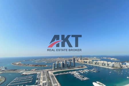 2 Bedroom Flat for Rent in Dubai Marina, Dubai - FURNISHED 2 BHK W/ FULL SEA & ADDRESS VIEW / HIGH FLOOR