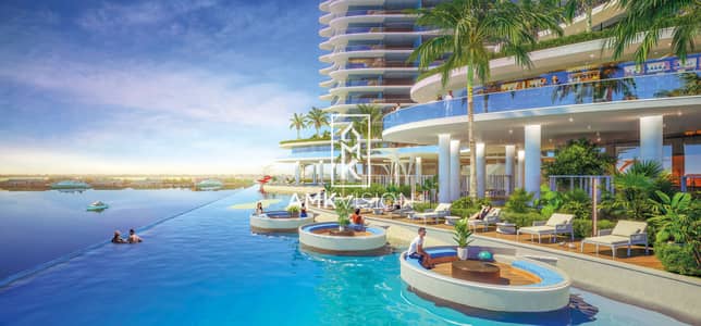 1 Bedroom Apartment for Sale in Dubai Maritime City, Dubai - Pool_closeup. jpg