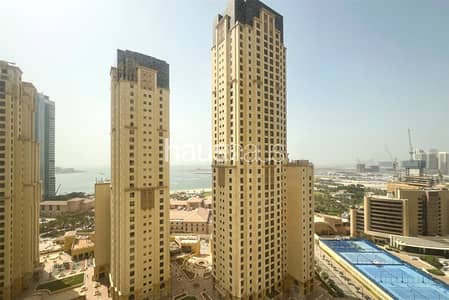 朱美拉海滩住宅（JBR）， 迪拜 3 卧室单位待租 - 位于朱美拉海滩住宅（JBR），慕然恩住宅综合体，慕然恩6号楼 3 卧室的公寓 180000 AED - 12736431