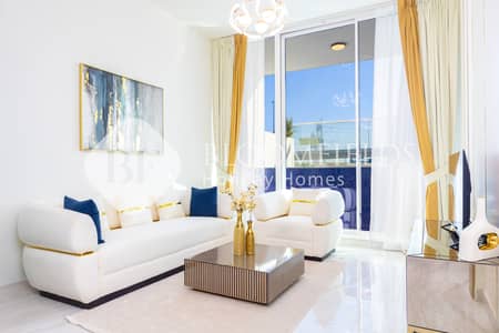 فلیٹ 1 غرفة نوم للايجار في الفرجان، دبي - 5 living room. JPG