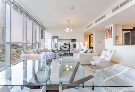 2 Bedroom Apartment for Rent in Dubai Creek Harbour, Dubai - Partial Sea View | Fully Furnished | Mid Floor