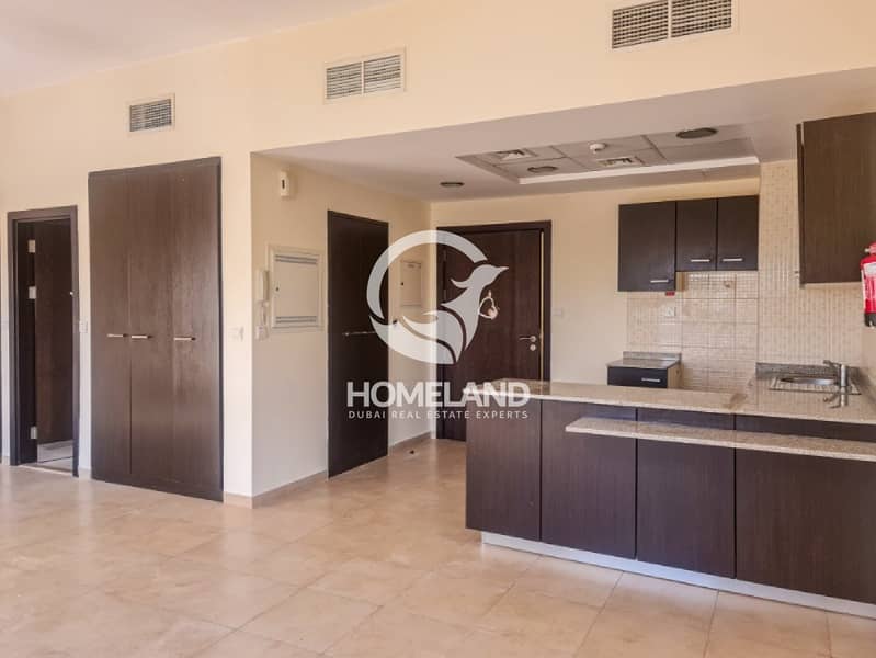 L Shape Studio | Pool View | Rented Unit