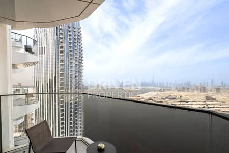 1 Bedroom Flat for Rent in Dubai Creek Harbour, Dubai - High Floor | Burj Khalifa View | Bills Included