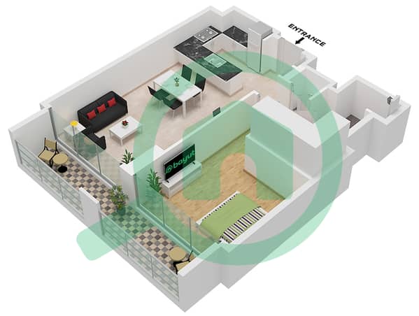 Type 3 Unit 2 Floor 17-30