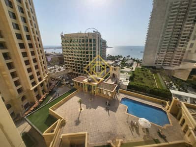 2 Bedroom Apartment for Rent in Jumeirah Beach Residence (JBR), Dubai - Sea/Pool View | Vacant and Ready | Unfurnished