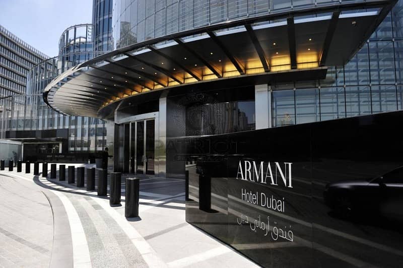 Elegant 2Bed Apt in Armani Residences with Overwhelming View