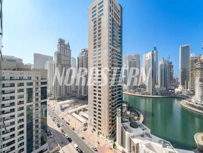 2 Bedroom Apartment for Rent in Dubai Marina, Dubai - VACANT | Mid Floor | Partial Marina View