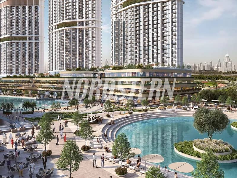 位于苏巴哈特兰2区，Riverside Crescent，河畔新月 310 号 1 卧室的公寓 1800000 AED - 12421041