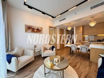 1 Bedroom Flat for Rent in Jumeirah Village Circle (JVC), Dubai - Vacant | Fully-Furnished | Oversized 1 bed+Study