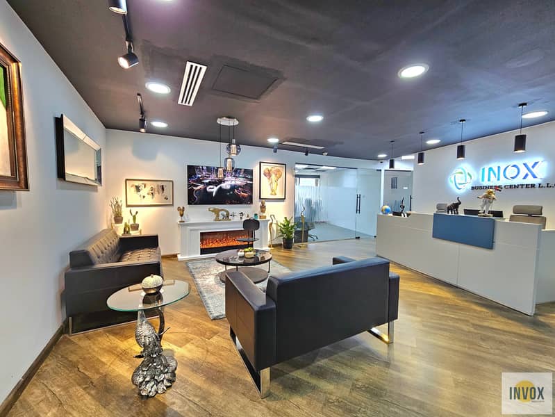 7 Reception area
