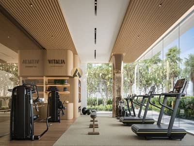 فلیٹ 3 غرف نوم للبيع في نخلة جميرا، دبي - Render_Vitalia_Amenities_Gym. jpg