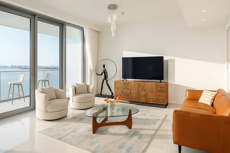 迪拜港， 迪拜 2 卧室单位待租 - living room 2 (5). png