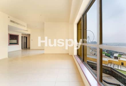 3 Bedroom Flat for Sale in Jumeirah Beach Residence (JBR), Dubai - Vacant | Sea View | Lower Floor