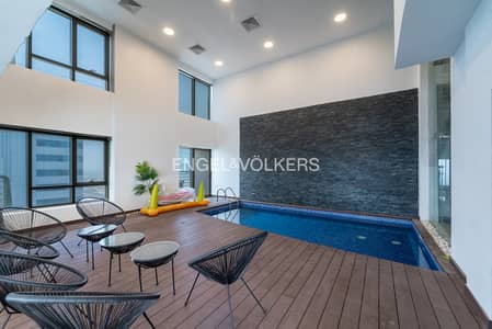 5 Bedroom Penthouse for Sale in Jumeirah Lake Towers (JLT), Dubai - Upgraded Duplex Penthouse | Vacant | Private Pool