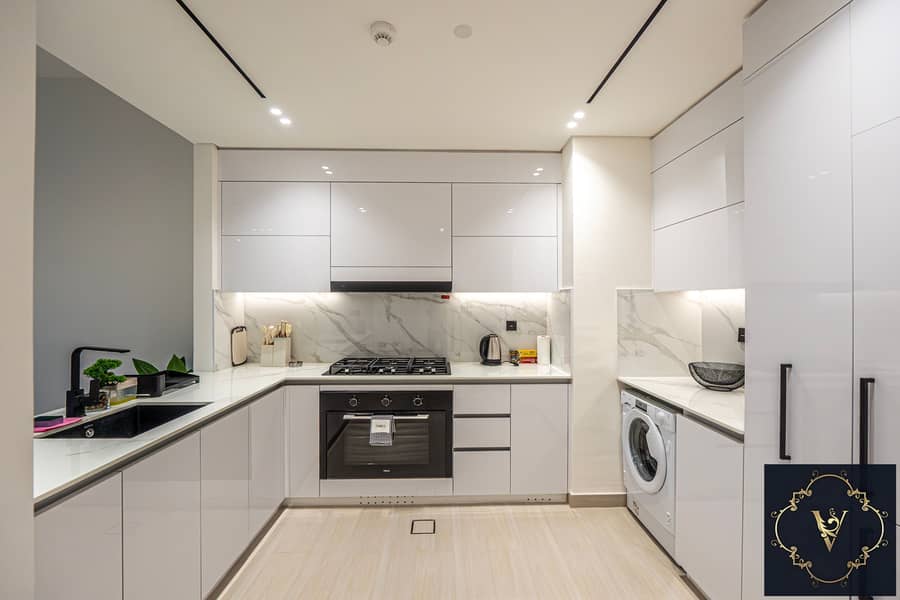 Spacious | Brand New with Privet Pool 2-BedroomsBINGHATTI ONYX Pool view - Image 6