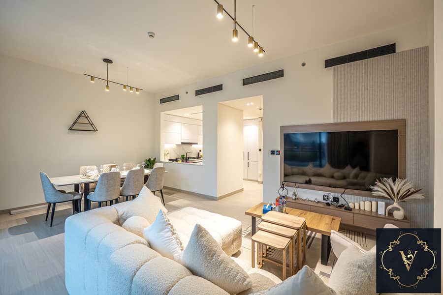 Spacious | Brand New with Privet Pool 2-BedroomsBINGHATTI ONYX Pool view - Image 8