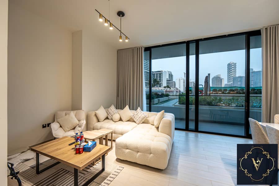 Spacious | Brand New with Privet Pool 2-BedroomsBINGHATTI ONYX Pool view - Image 9