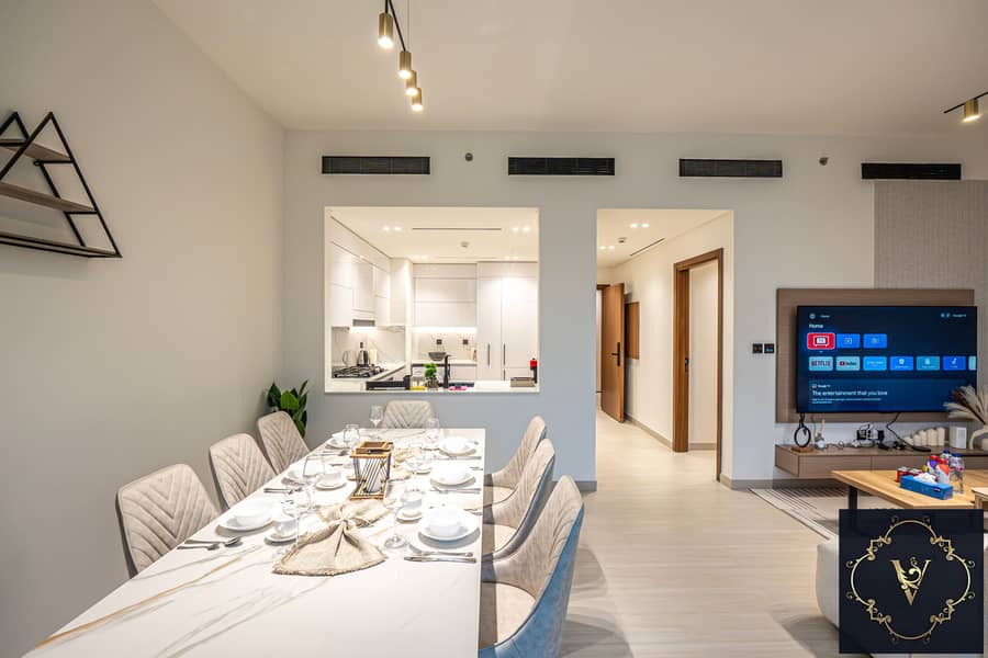 Spacious | Brand New with Privet Pool 2-BedroomsBINGHATTI ONYX Pool view - Image 11