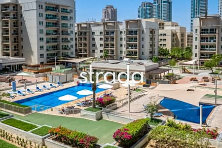 1 Bedroom Flat for Sale in The Greens, Dubai - Pool Facing | High ROI | Rented