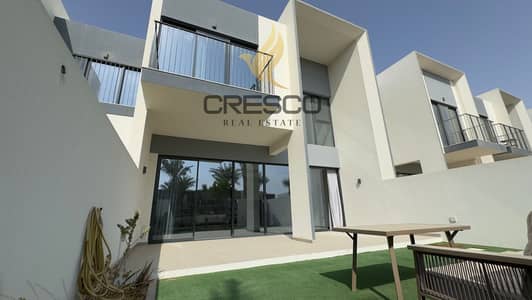 3 Bedroom Villa for Rent in The Valley by Emaar, Dubai - Single Row | Appliances and curtains | Landscaped