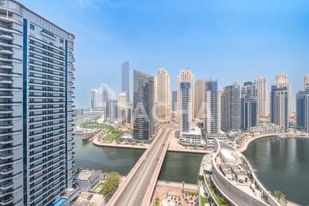 3 Bedroom Apartment for Sale in Dubai Marina, Dubai - Full Marina View | High Floor | Large Balcony